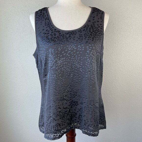 Halogen Silk Blend Dress Tank Top Size M EUC - Picture 1 of 6